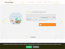 Tablet Screenshot of challengeonline.be